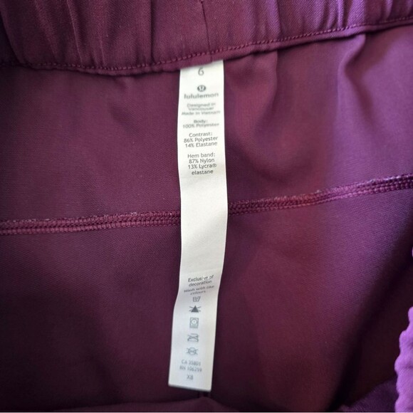 Lululemon plumb high waist vented pants size 6 - Picture 4 of 9